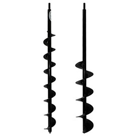 Power Planter 2-Inch x 24-Inch Tree Planting Auger 224 3-Inch x 24-Inch Planting Auger 324 (Bundle, 2 Items)