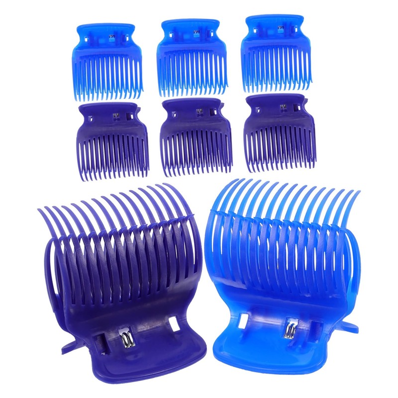 Beavorty 3sets Hair Volume Enhancer Clips Heated Roller Clips for