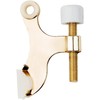 National Hardware N279-695 V227 Hinge Pin Door Stop in Brass