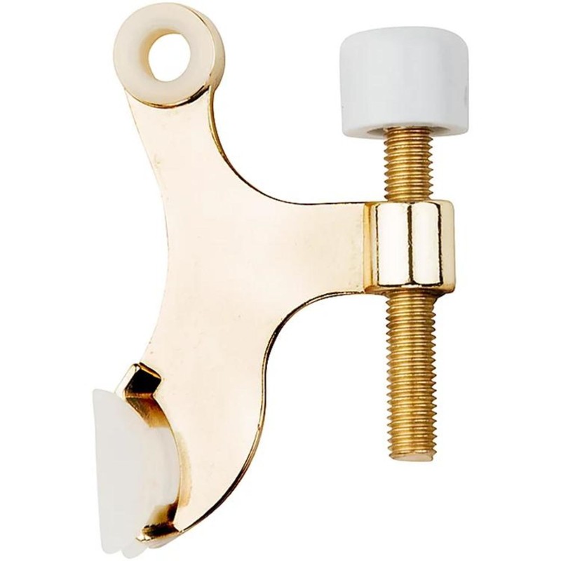 National Hardware N279-695 V227 Hinge Pin Door Stop in Brass