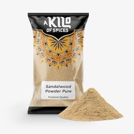 A Kilo of Spices | Sandalwood Powder 500g | Ayurvedic Mask for Face and Body | Pure Skin Soothing | Ideal Skin Remedy for Acne, Pimples, Blemishes, Tanning and Ageing | Pure Chandan Powder