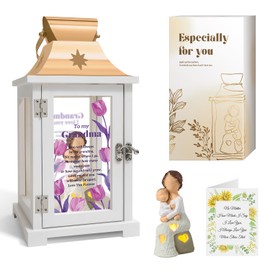 Gifts for Grandma Grandma Mothers Day Birthday Gifts for Grandma Grandmother to My Grandma Figurine Lantern