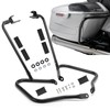 TIGERSGATE Gloss Black Rear Saddlebag Guards Complete Kit for 2014-Later