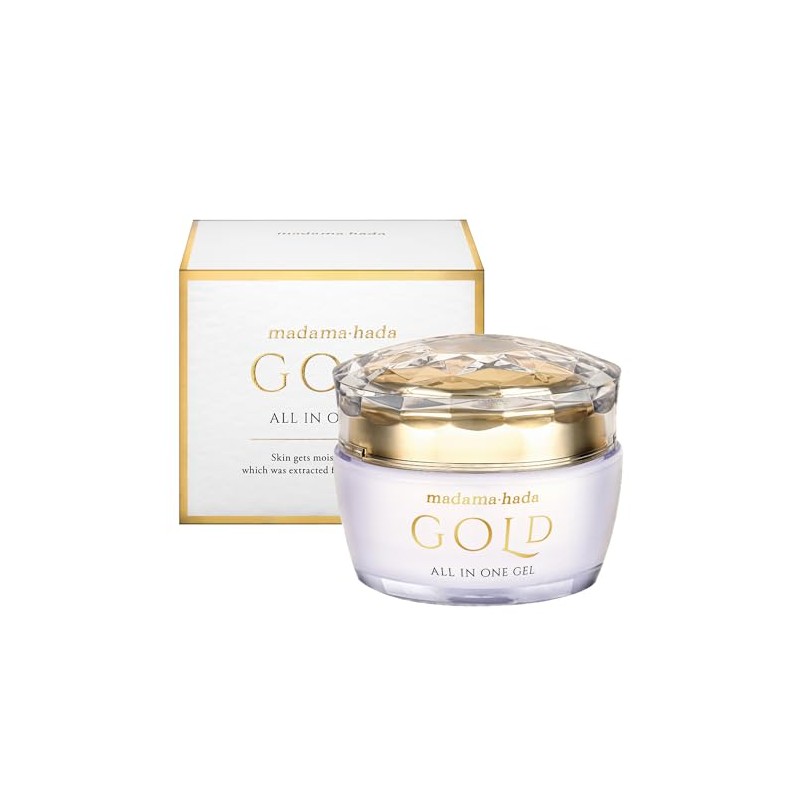 真珠肌 GOLDオールインワンジェル 50ｇ 金箔 フラーレン 真珠エキス 高保湿 透明感 ハリツヤ