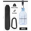 MYGLOAR 2PCS Award Winning Pram Bag Hooks, Changing Bag Pram