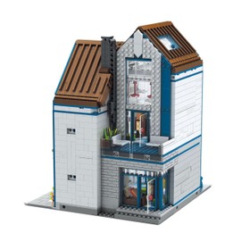 General Jim's Modern Library Glass Modular Building Blocks Set