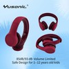 YUSONIC Kids Headphones with Volume Limit, Wired Design with Sharing