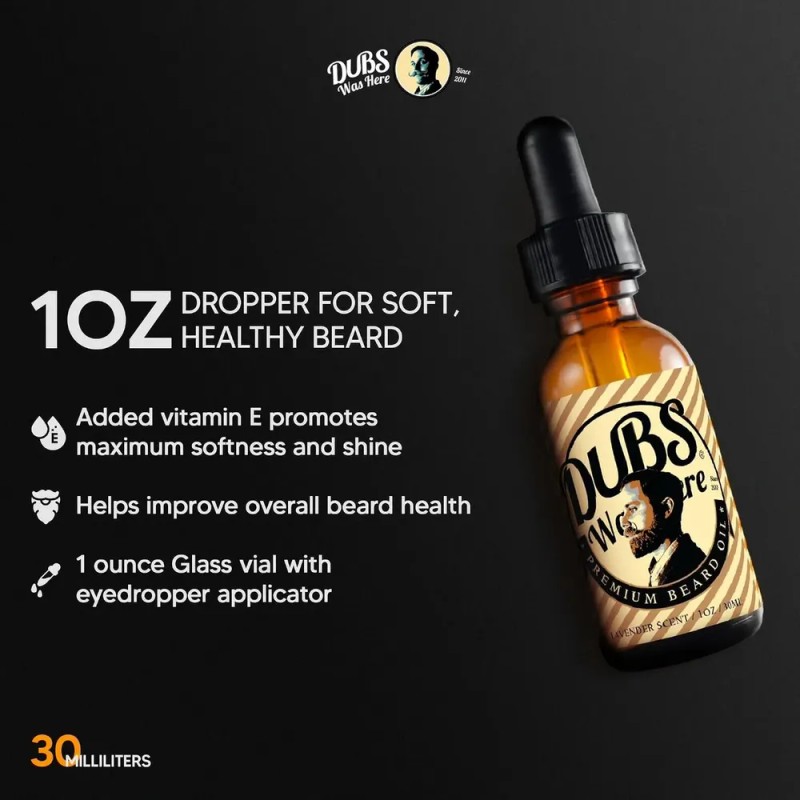 Aceite Para Barba Con Lavanda 1oz Para Hombres En Hogar