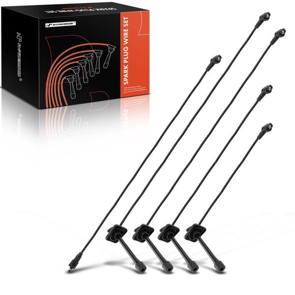 A-Premium Ignition Spark Plug Wires Set of 5 Compatible with
