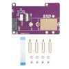 for RPi 5 Expansion Board Professional Supports Gen3 PCIE to