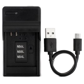 Norifon NB-4L USB Charger for Canon PowerShot SD750 SD780 is SD1000 SD1100 is SD1400 is A2200 A3100 is, IXY Digital 60, IXUS 220 HS, Digital IXUS 70 Camera and More