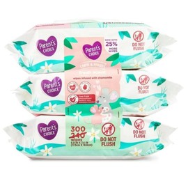 Generic Generic Parent's Choice Fresh Scent Baby Wipes, 300 Count