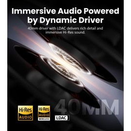 Edifier W820NB Plus Gen 2 Foldable Wireless Over-Ear Noise Cancelling Headphone, -49 dB ANC, LDAC Hi-Res Audio, 88H Playtime, Spatial Sound, AI Clear Calls, Bluetooth V6.1 & Multipoint - Smoky Pink