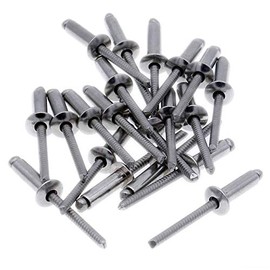 M3.2 (3.2mm x 6mm) Dome Blind Rivet - Stainless Steel (A2) (Pack of 20)