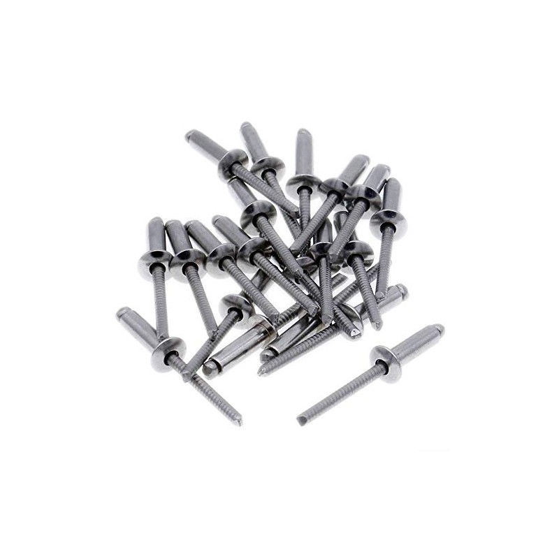 M3.2 (3.2mm x 6mm) Dome Blind Rivet - Stainless Steel