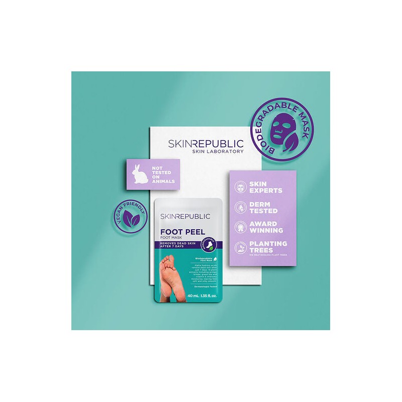 Skin Republic Foot Peel 1 Pair