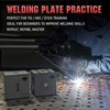 YESWELDER Welding Practice Kit, 6 Pcs Welding Coupons, Welding Plate