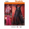 Simplicity 1029 Misses' Cape Costumes Sewing Pattern Includes Cape Patterns