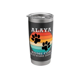 Alaya Home For Wayward Dogs Family Name Stainless Steel Insulated Tumbler