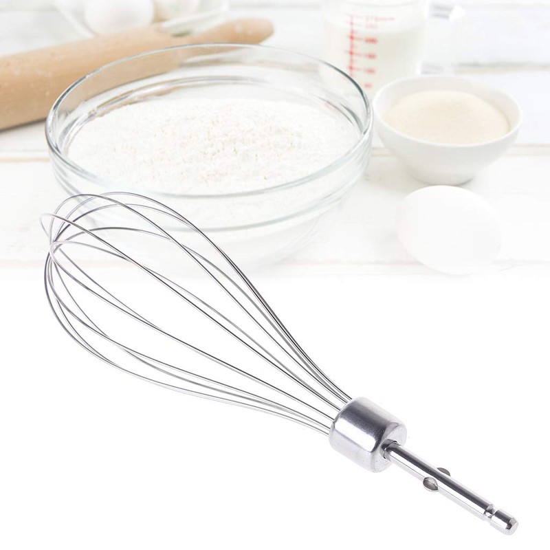 Yziss Electric Egg Beater Accessories Frother Mixer Whisk Stainless Steel