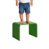 Acrylic Kids' Step Stool – Small Footstool for Bathroom, Kitchen/Bedroom,