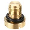 10X 17111712788 Radiator Overflow Coolant Expansion Tank Bleeder Screw Gold