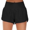 Origiwish Womens High Waisted Running Shorts with Lining Quick Dry