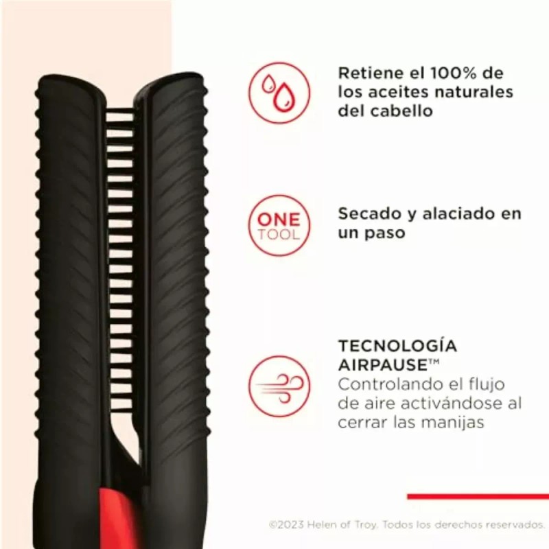 Revlon One-step Air Straight 2 En 1 Secadora Y Alaciadora