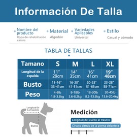 Traje de recuperación para Perros, Transpirable Traje de Quirúrgica con Dobladillos y Bordes Elásticos, Traje de recuperación post cirugía para perros, Evitar mordeduras y arañazos para perros (XL, Azul Blanco)