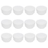 sourcing map 12Pcs Round Plastic Hole Plug, 0.98" Dia Rubber