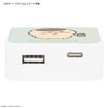 Gourmandies CK-03F Chiwa, USB/USB Type-C AC Adapter, Kurumanju