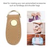 Leather D Rings Multipurpose DIY Handbag Side Clip Buckle with