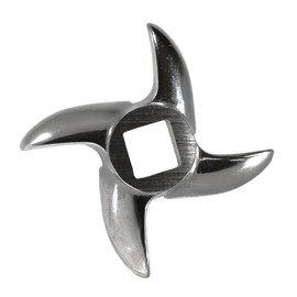 National Band Saw Meat Grinder Blade - #8 Grinder Knife with Hardened Raised Edges, Longer Lasting, Meat Grinder Blade, Meat Grinder Replacement Parts, Fits All With Size #8 Grinders, GK8