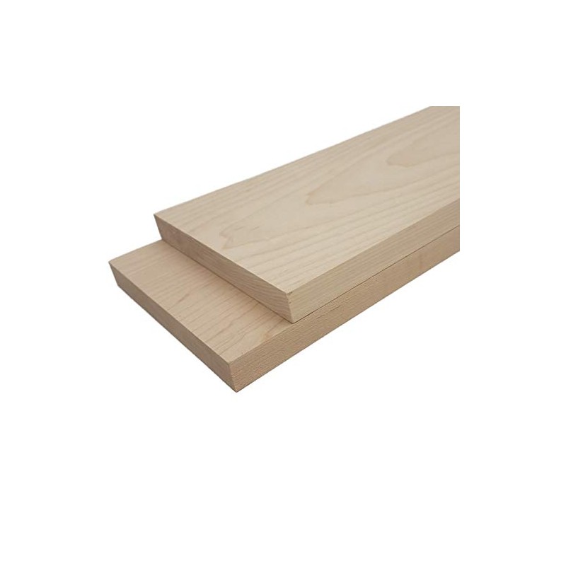 Barrington Hardwoods Maple Lumber Boards 3/4" x 6" (3/4" x