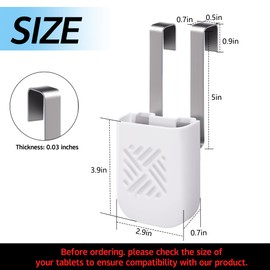 Moonoom - 2 soportes de limpieza para depósitos de inodoro, 3.7 x 2.9 x 0.7 pulgadas, soporte de tablet para inodoros, limpiador de inodoros para evitar residuos disueltos de contaminación del tanque