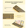 seenda Cute Wireless Bluetooth Keyboard, Dual Mode (Bluetooth + 2.4G)