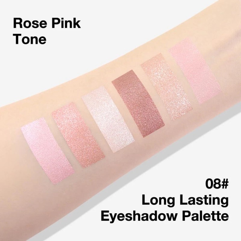 evpct 6 Color Mini Eyeshadow Makeup Palette for Women Natural