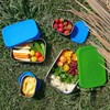 ECOlunchbox Blue Water Bento | Splash Box XL, Große Edelstahldose