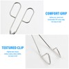 Stainless Steel Barbeque Clamp 25cm, Cooking Scissor Tongs, Stainless Steel