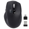 CHHI CHHI Wireless Mouse with USB-A, USB-C Receiver, Rechargeable Bluetooth