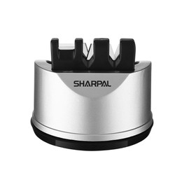SHARPAL SHARPAL 191H Pocket Knife & Scissors Sharpener, Kitchen Chef Sharpening Tool for Straight and Serrated Knives C Repairs, Restores, and Sharpens Blades
