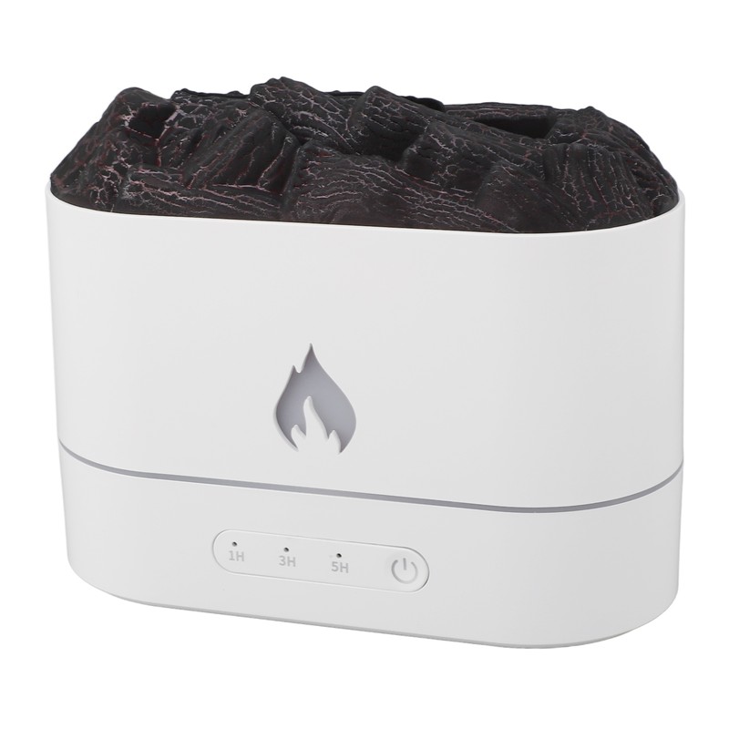 Volcano Aroma Diffuser 7 Colors Lights Fine Mist Simulated Flame