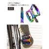 GORIX (GX-OIL11) Bicycle Pedal, Lightweight, Wide Tread, Oil Slick, Flat