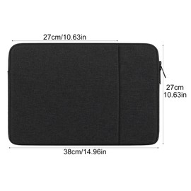 15 Inch Laptop Sleeve Case for 15 Inch Laptop, Shockproof Protective Cover, Waterproof Durable Bag, Traveling Carrying Case