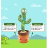 MIAODAM Dancing Cactus, Talking Cactus Baby Toy Repeating Words Smart