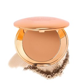 MCoBeauty Polvos Compactos Miracle Flawless - Tono 2 Natural Medio - Polvos Compactos Fijadores Con Extracto De Rosa Y Aceite De Almendras Dulces -...