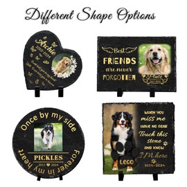 Dog Memorial Gifts for Loss of Dog, Pet Memorial Gifts, Dog Memorial Stone, Loss of Pet Sympathy Gift, Pet Memorial Stone, Bereavement Remembrance Gifts, Cat Memorial Gifts, Gifts for Pet Lovers