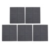 5Pcs 2W Mini Solar Panel High Efficiency Monocrystalline DIY Small