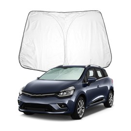 BIXUAN BIXUAN Clio 4 Sonnenschutz kompatibel mit Renault Clio 4 2013-2019 Windschutzscheibe fr Clio4 das Auto Frontscheibenabdeckung Windschutz fr Frontscheibe Blockiert UV Abdeckung Faltbar