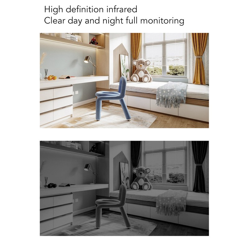 Plug in Smart Security Camera Auto Tracking 2.4G WIFI Two
